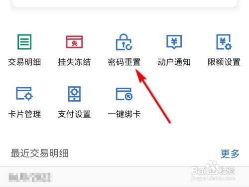 中国银行app怎么重置借记卡密码？