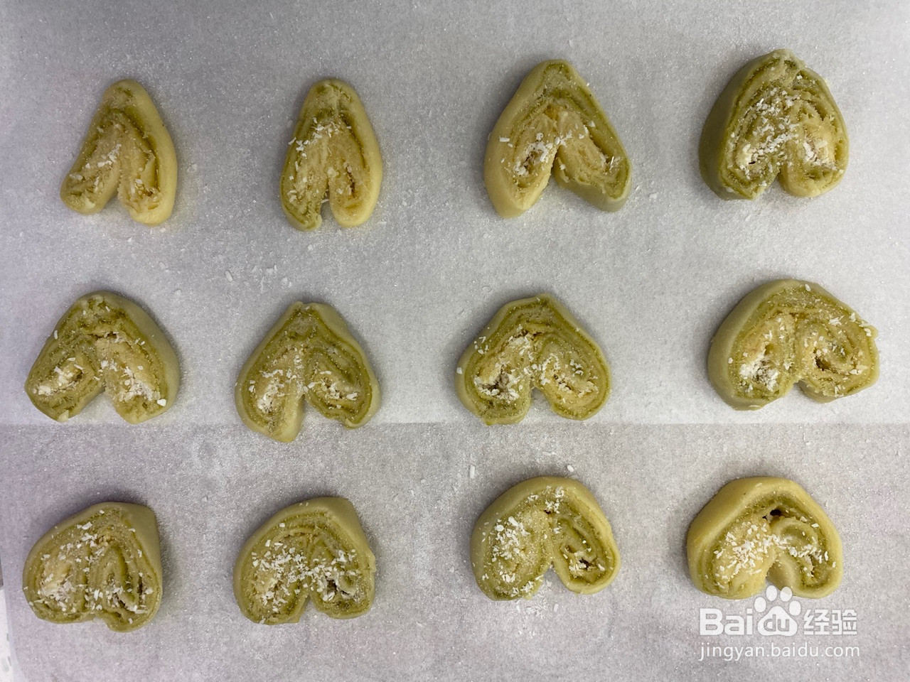 简易版蝴蝶酥的做法