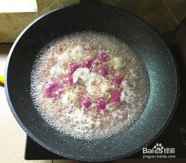 酒酿双色汤圆做法