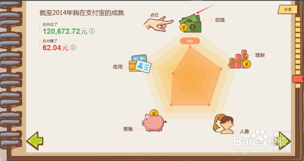 支付宝十年账单如何查看