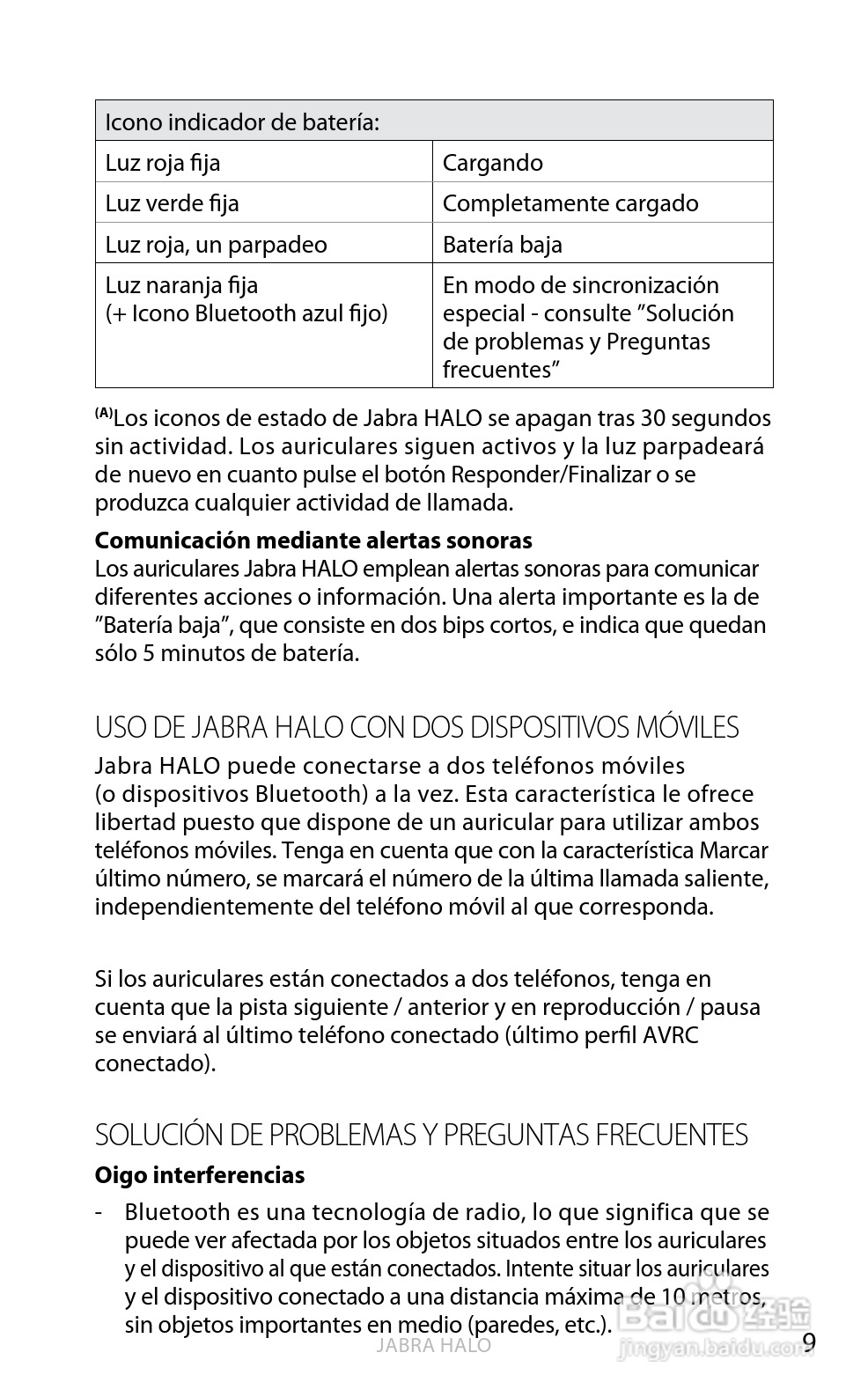 Jabra BT650s蓝牙耳机使用手冊:[26]