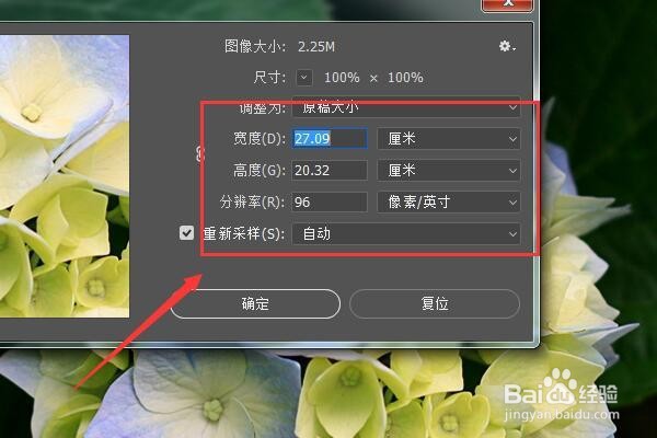 PS如何看图片的尺寸像素