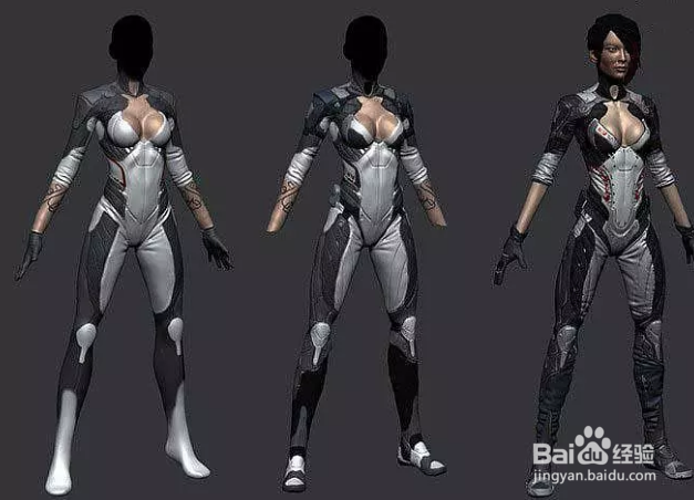 次时代角色教程全流程