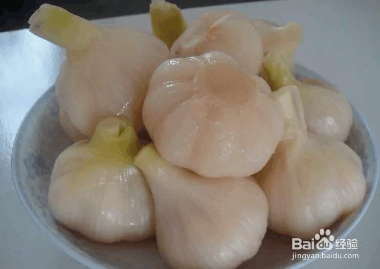 白皮蒜怎么腌制好吃