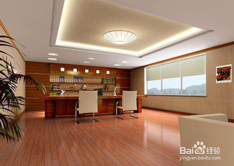 办公室装修设计_吊顶材料的装饰