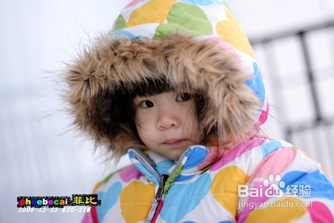 雪中宝贝俏表情(组图)