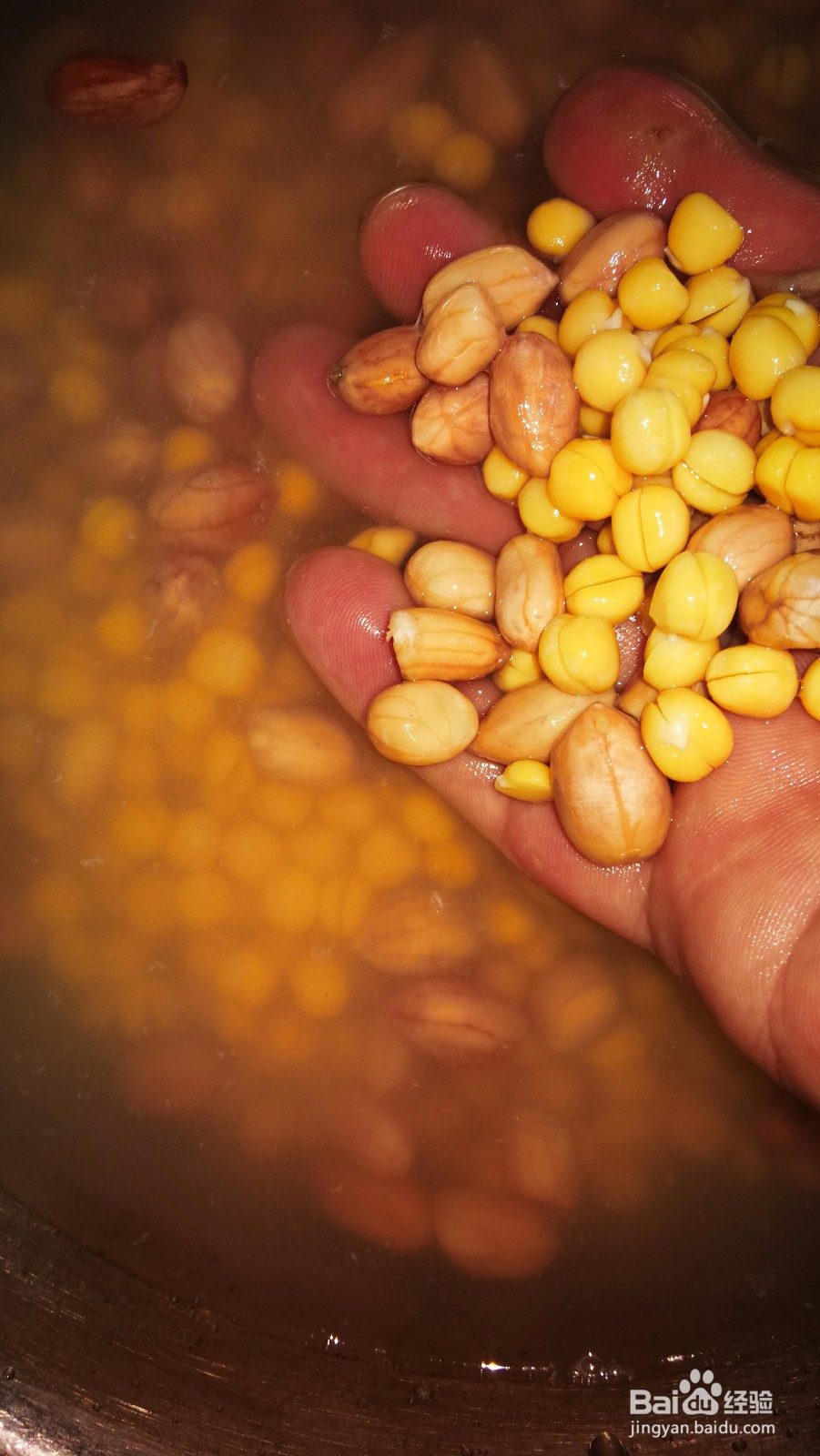 五香肉粽子和豌豆花生糯米粽子