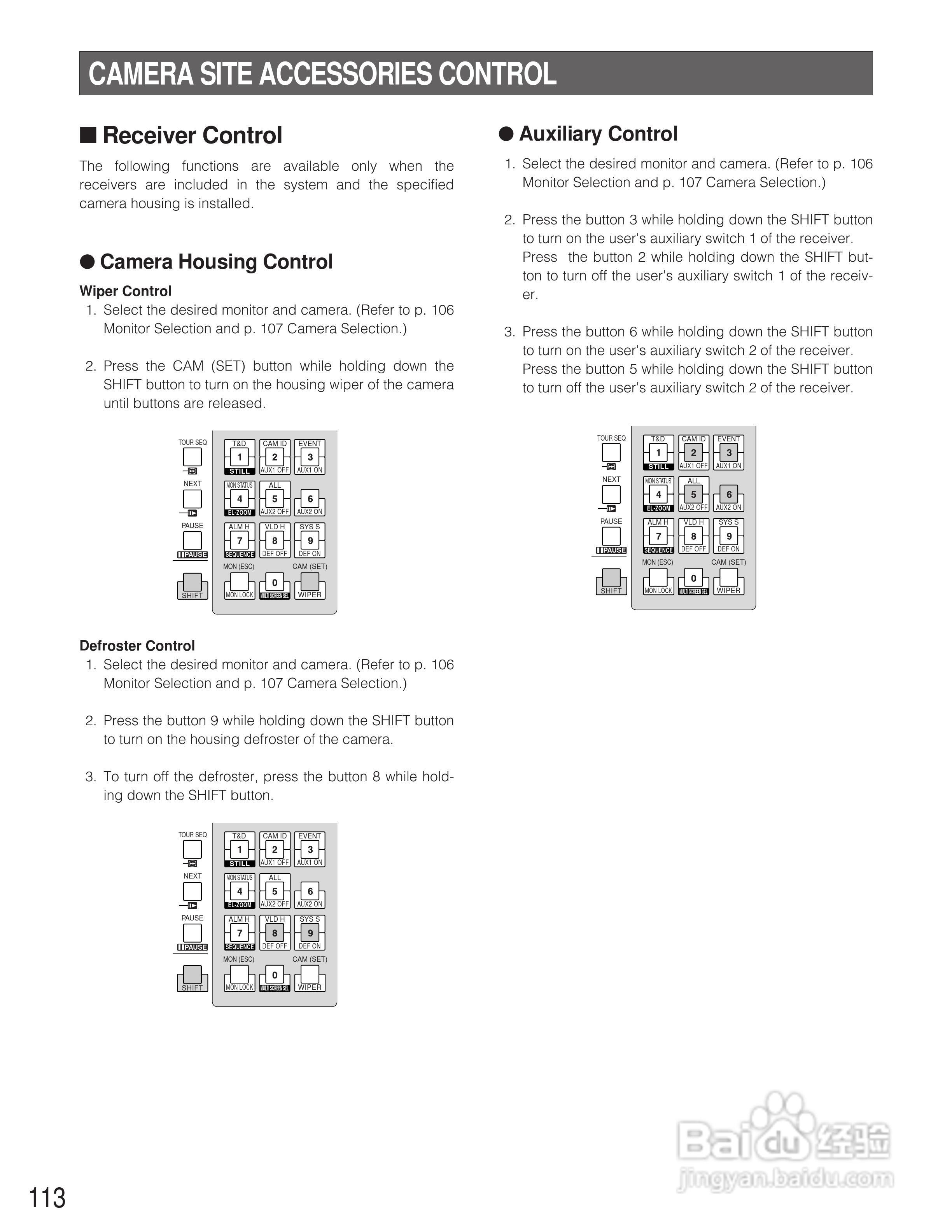 松下WJ-SX150A矩阵切换器使用说明书:[11]
