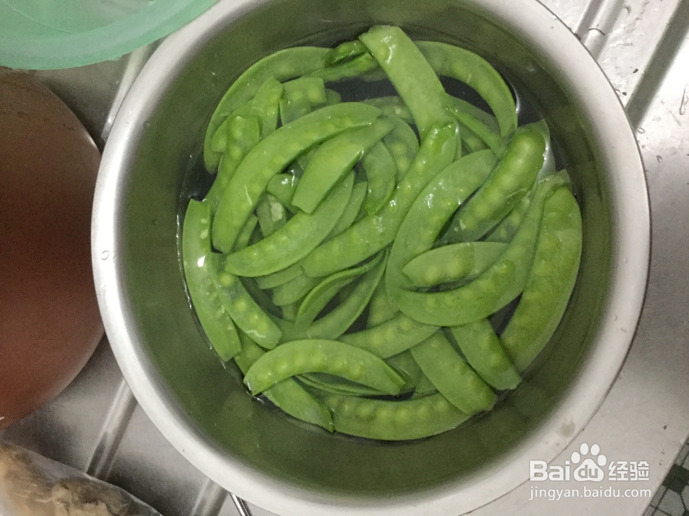 简单炒菜之荷兰豆炒肉