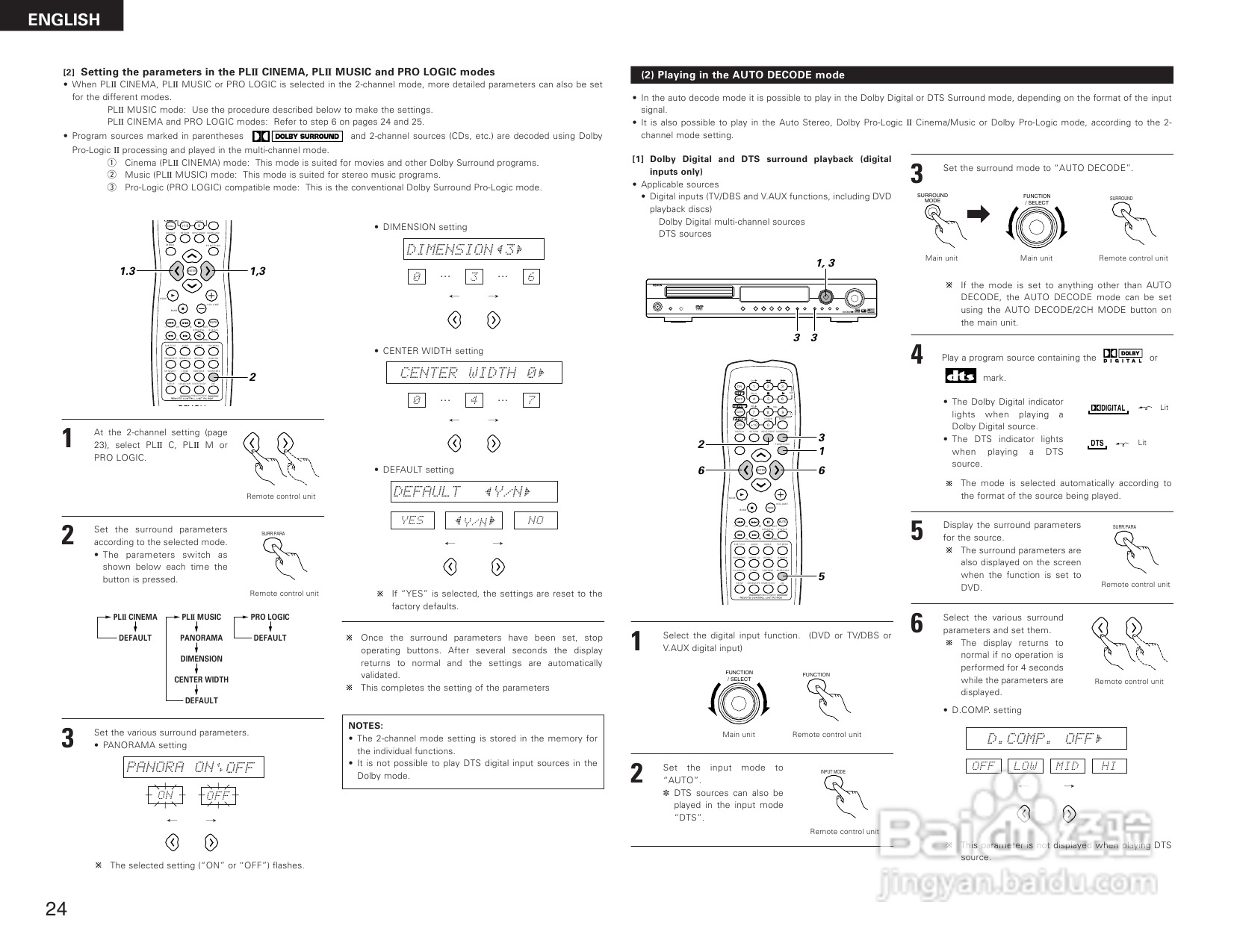 DENON DHT-1000DV功放说明书:[2]