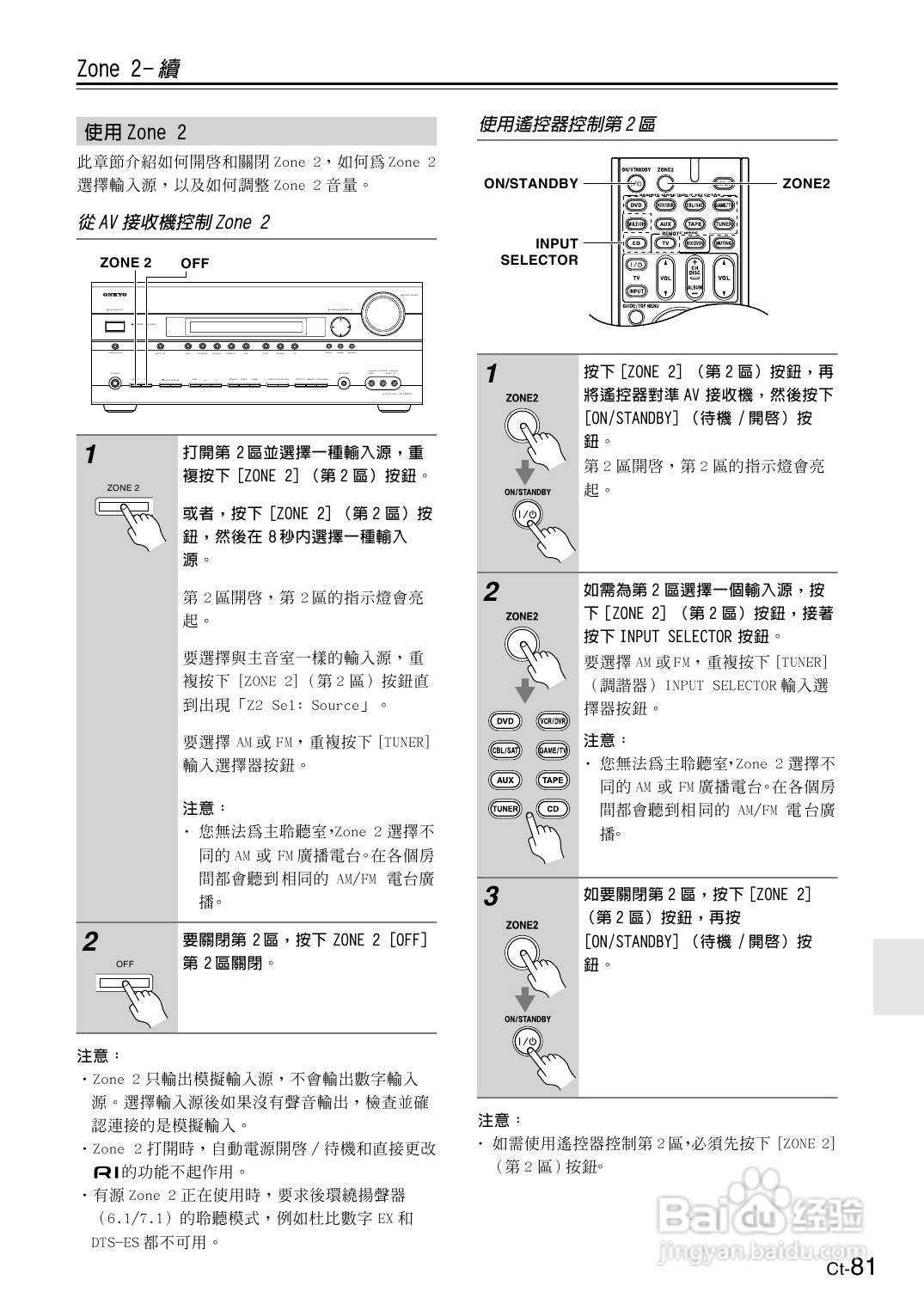 安桥TX-SR606型影音扩大机使用说明书:[5]