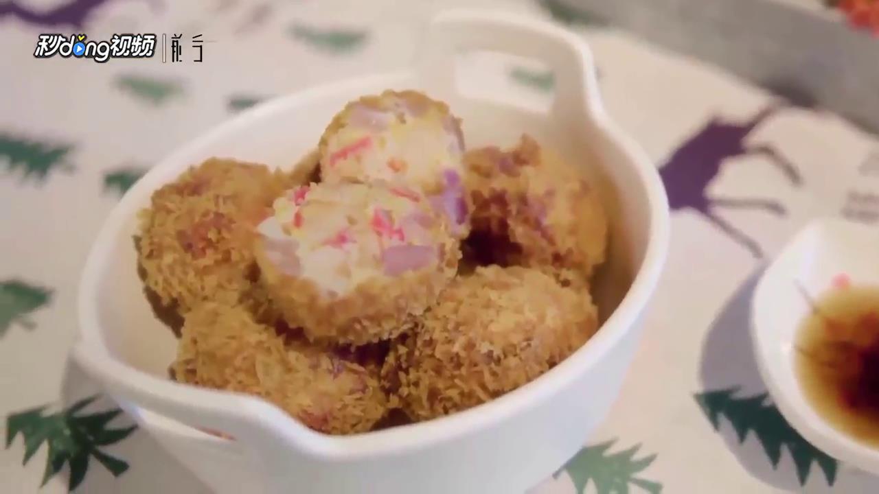 蟹肉丸子怎么做？