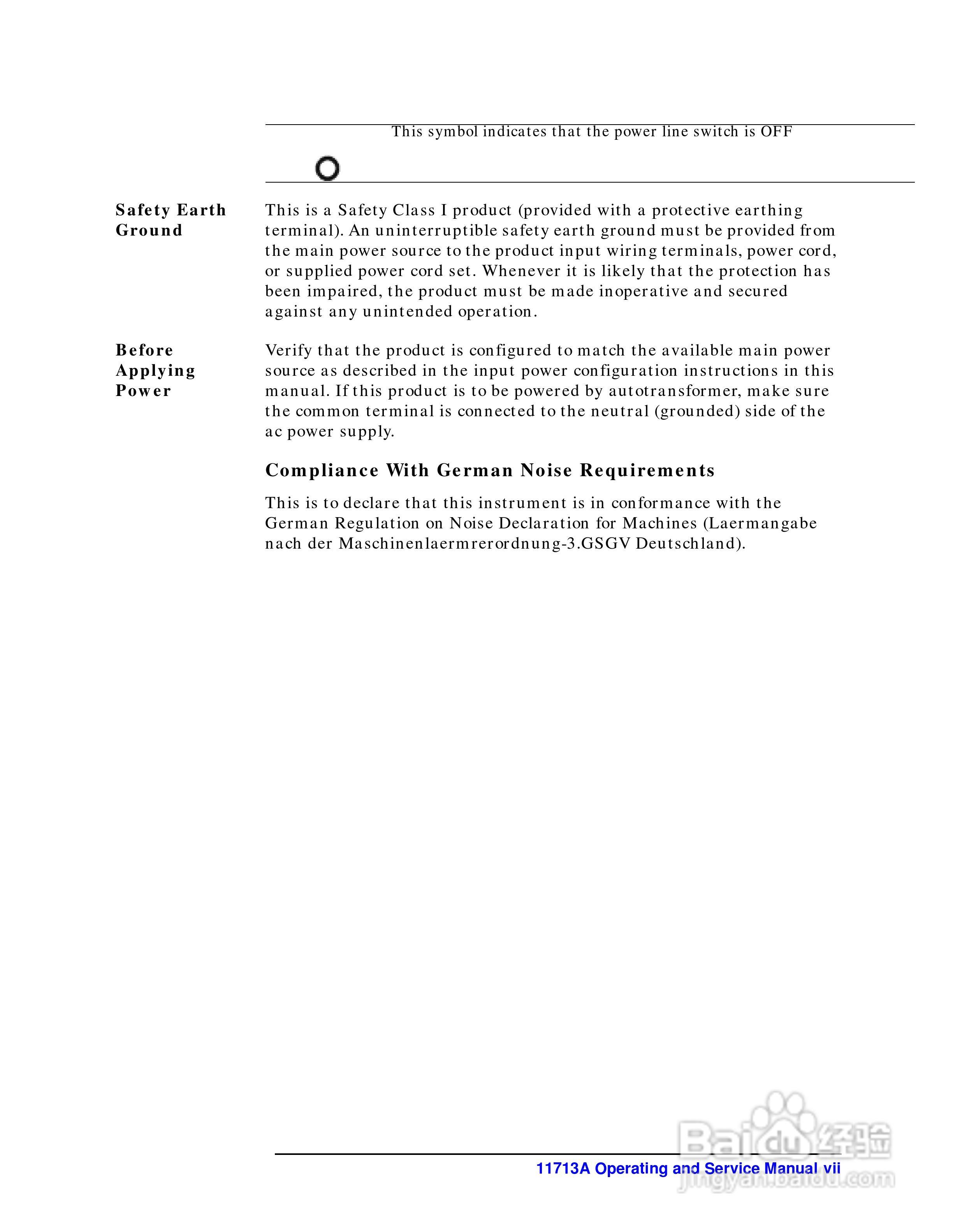 Agilent/HP 11713A衰减器说明书:[1]