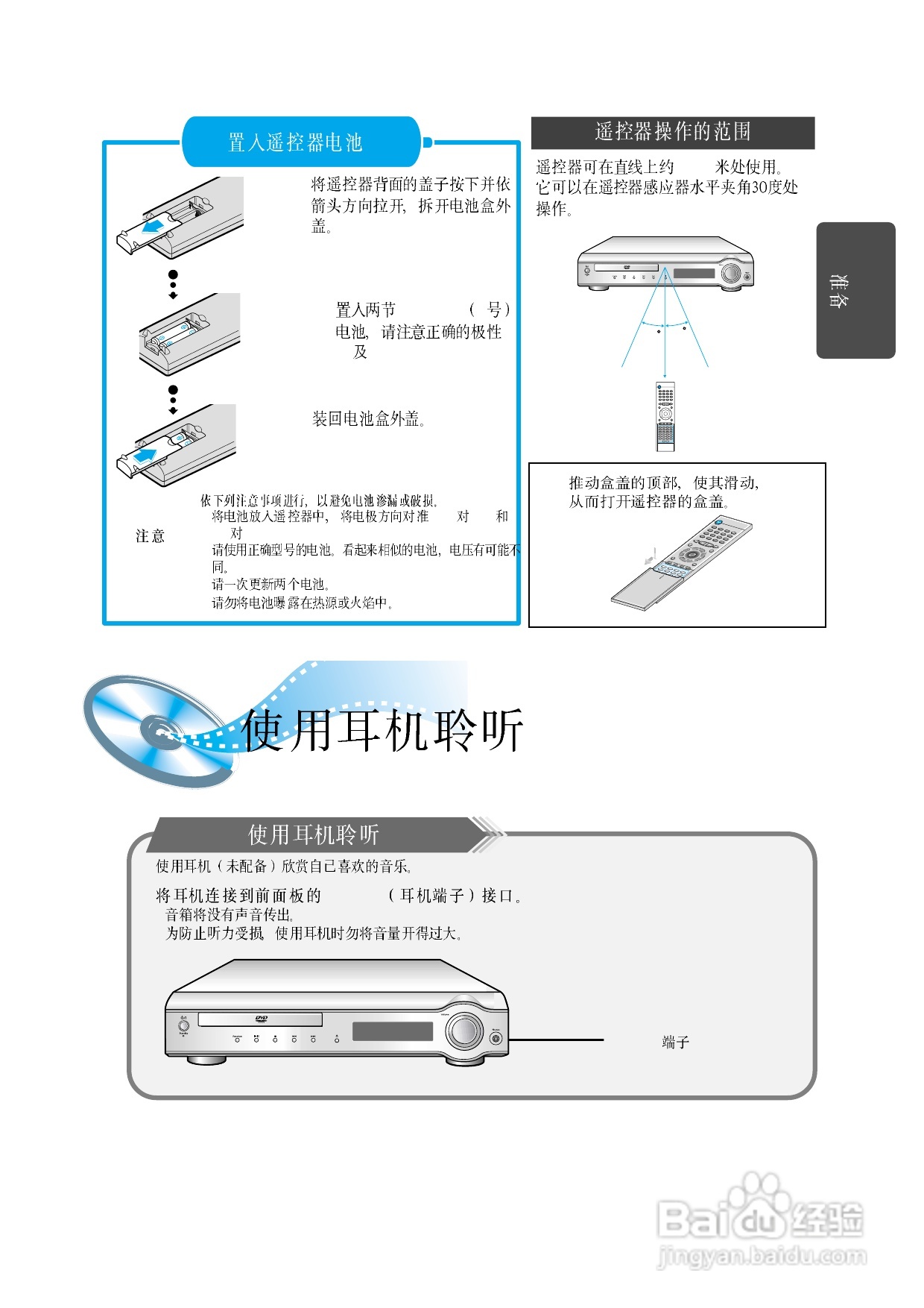 三星HT-DM150家庭影院使用说明书:[1]