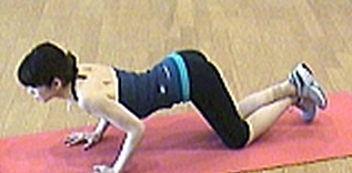 腹部和腰部减肥的健美操做法