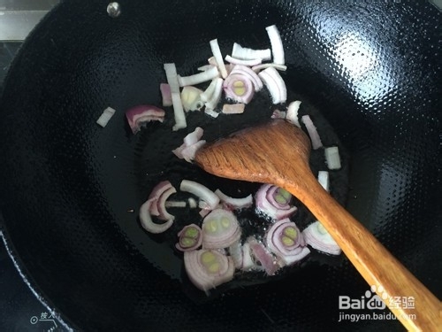 愚人家常菜之“油菜炒干虾仁”