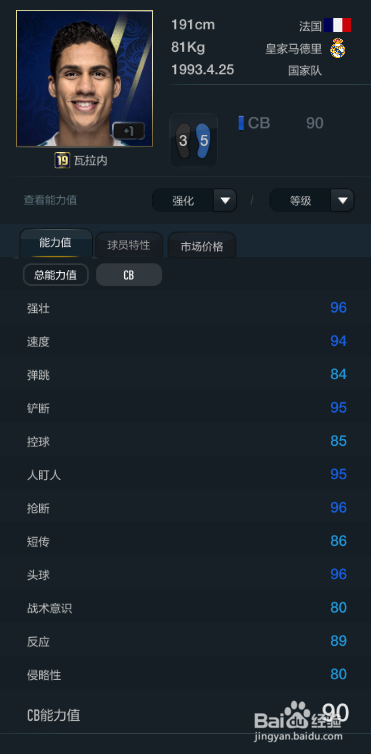 FIFA OL3新版法国国家队球员推荐(替补上篇)