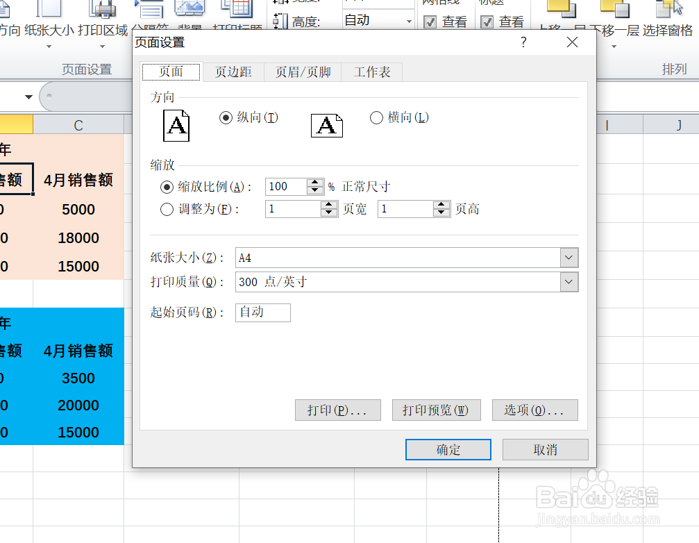EXCEL中如何只打印工作表的指定区域