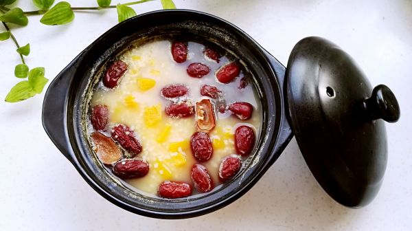 红枣南瓜小米粥