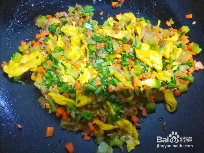 鸡蛋炒饭的做法