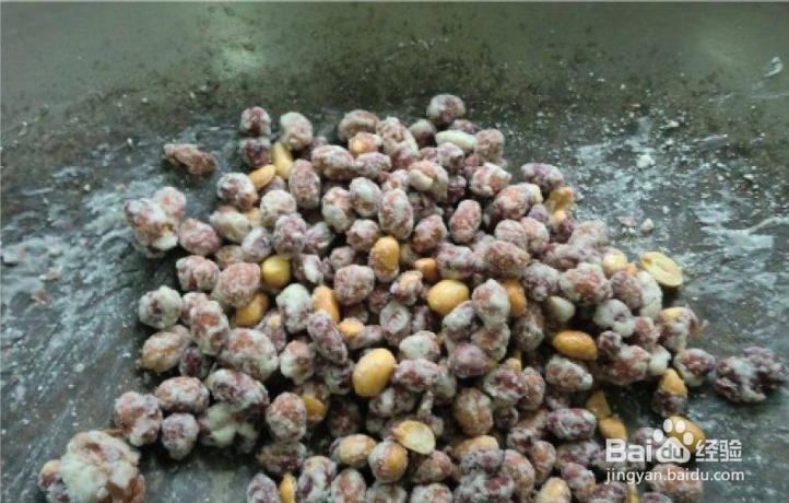 家常小吃：糖裹花生
