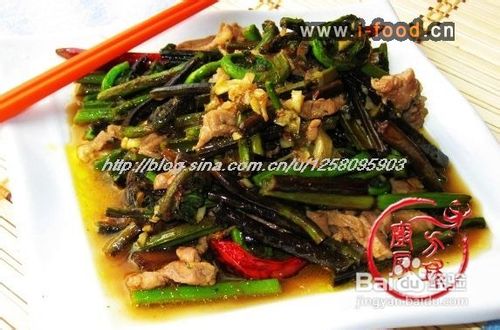 点啥有啥-----水蕨菜炒肉丝