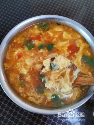 黄花菜西红柿鸡蛋汤做法