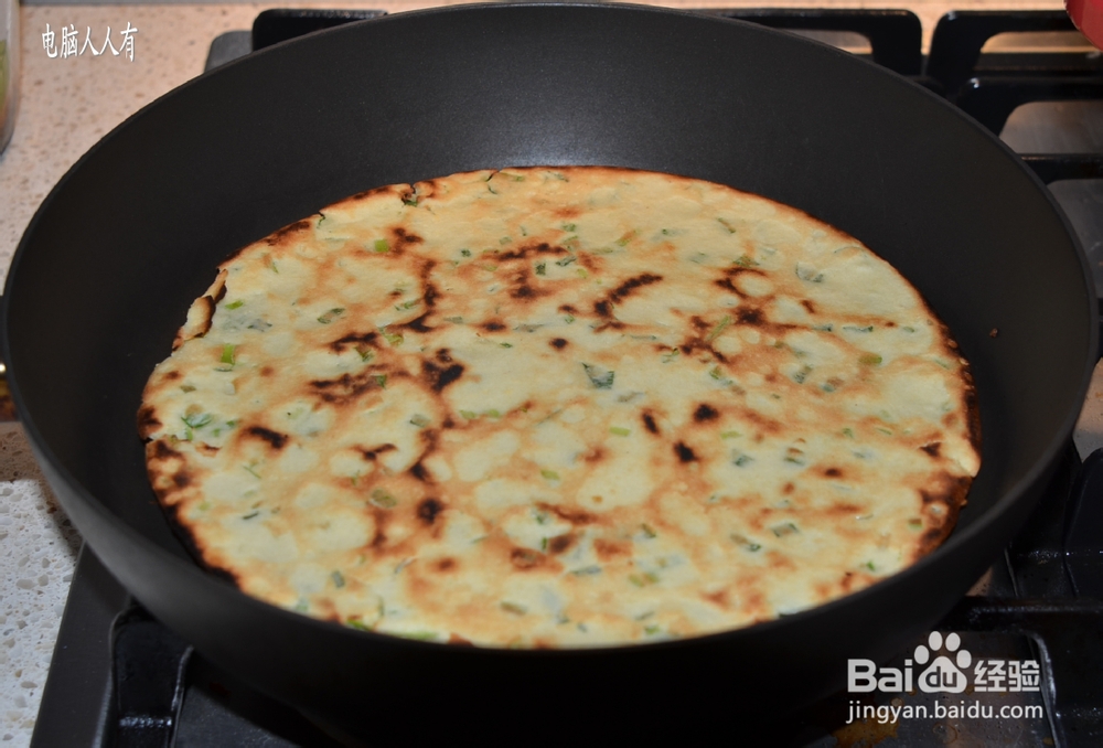 系列美食：[91]葱油蛋饼夹牛油果