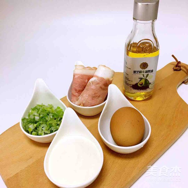 宝宝辅食  培根香葱鸡蛋饼