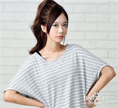 清新可爱扎发发型