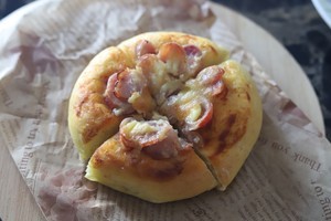 迷你火腿披萨的做法