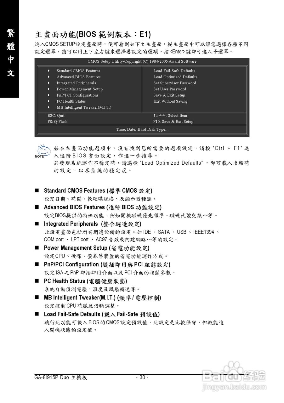 技嘉GA-8I915P Duo (Rev 2.1)型主板说明书:[3]