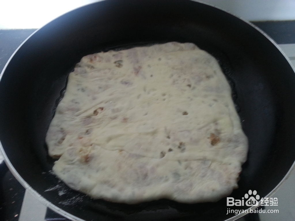 停不了肉末千层饼