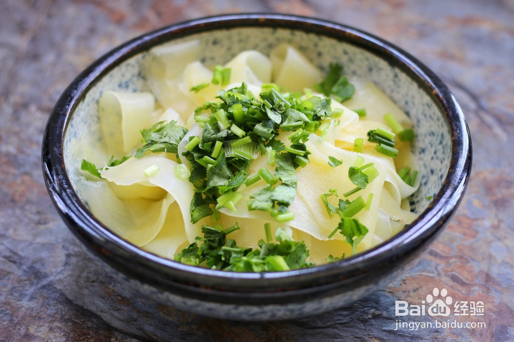 超级好吃的凉拌土豆片