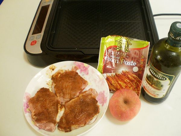 苹果娘惹煎猪排