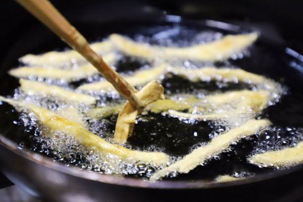 下酒菜之酥脆香辣咖喱杏鲍菇