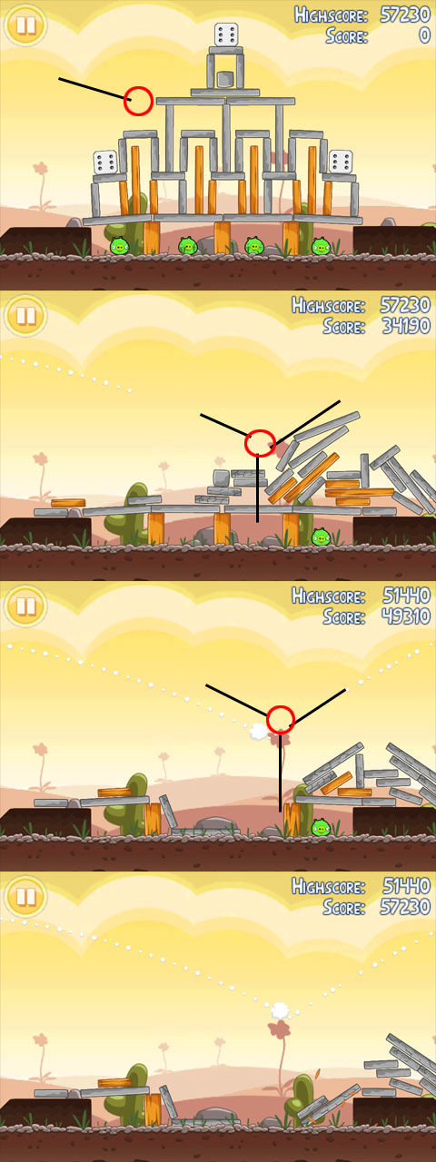 愤怒的小鸟图文攻略2