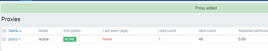 如何在zabbix中增加代理？