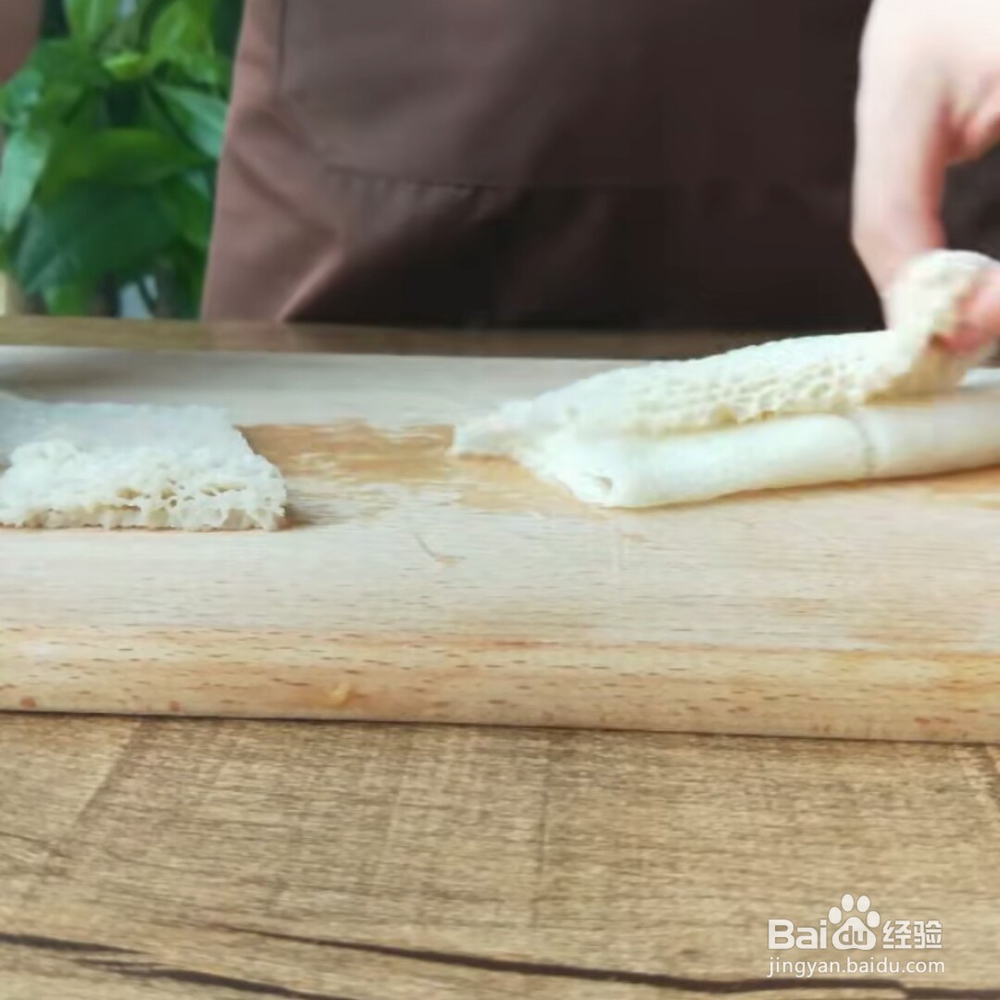 中餐厅同款竹荪鸡汤教程