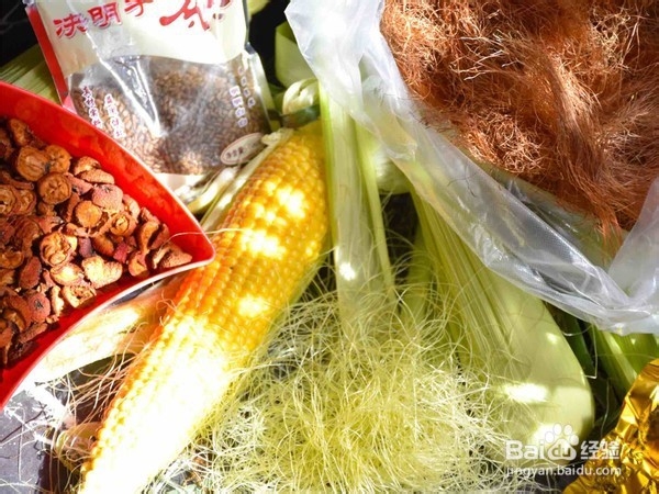 玉米须茶的做法