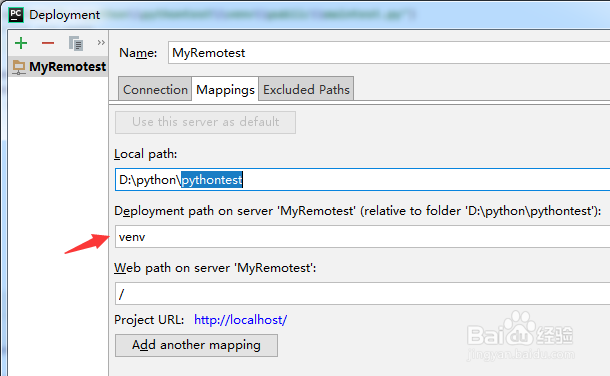 pycharm部署服务器如何定制映射表单