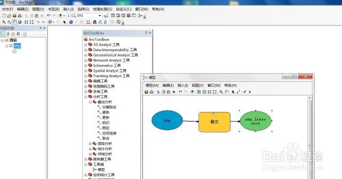 ARCGIS中模型构建器的使用图解toolbox模型搭建