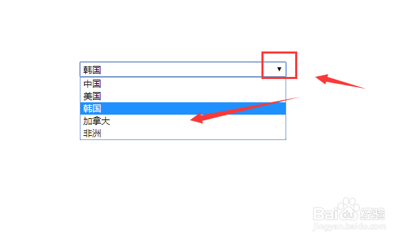axure软件中的下拉列表框如何使用