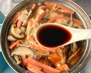 教你做低脂酸辣汤