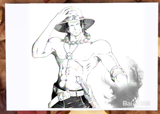 Photoshop如何制作素描本