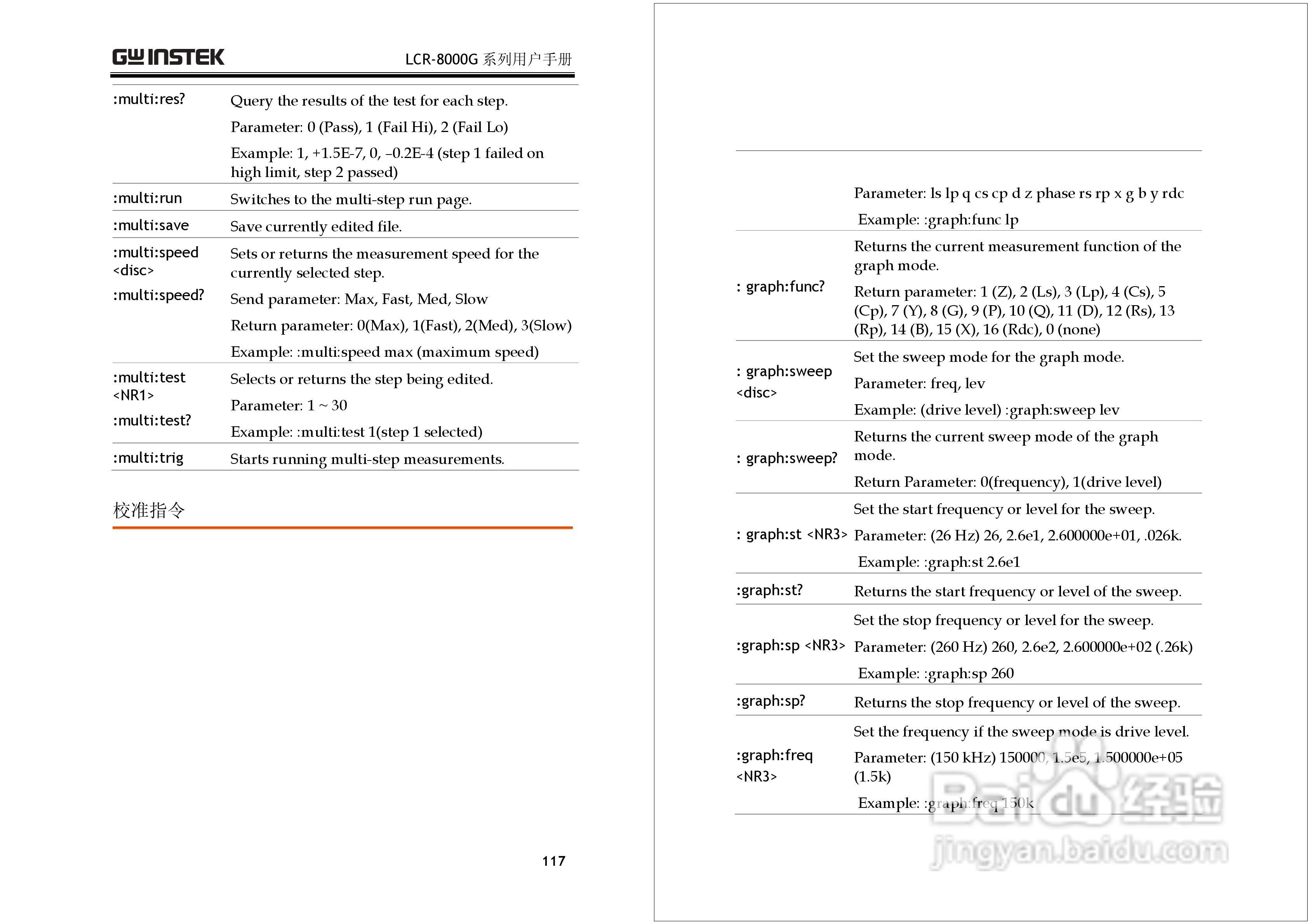 固纬LCR-8101G高精度LCR测试仪使用说明书:[6]