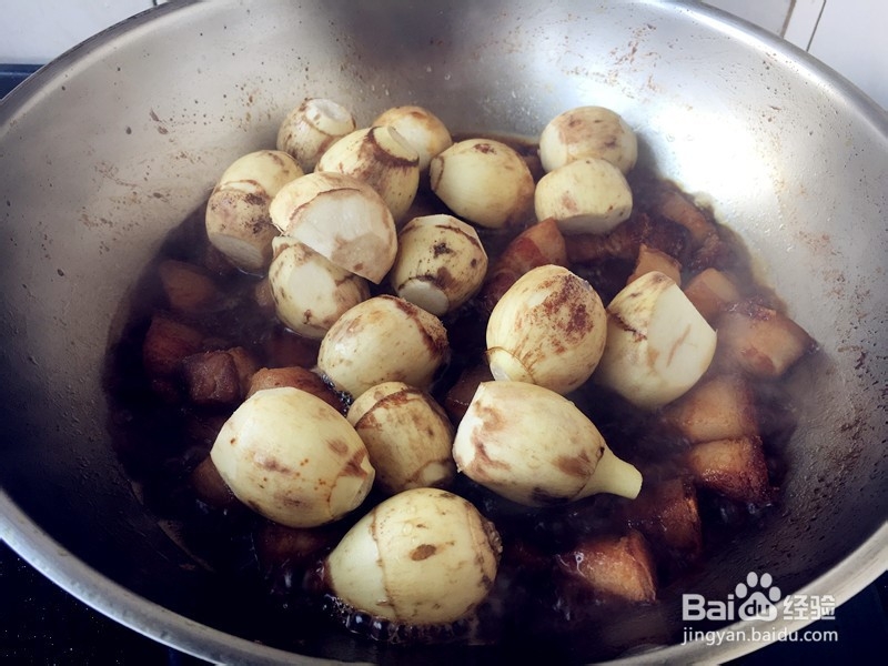 带你做五花肉烧茨菇