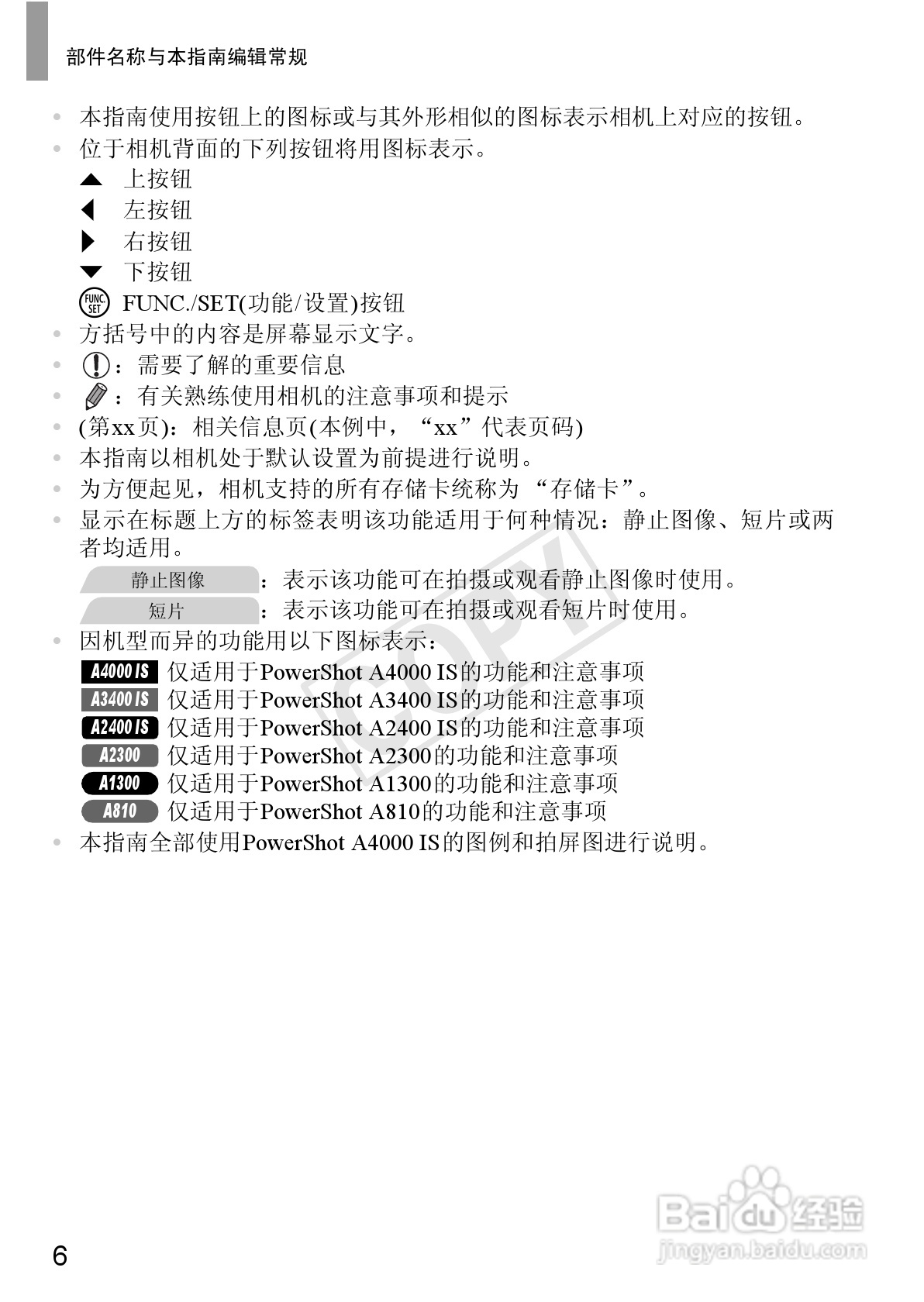 佳能 Powershot A810数码相机说明书:[1]
