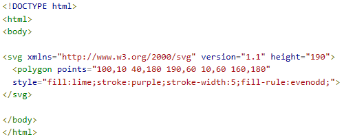 html5可伸缩矢量图形