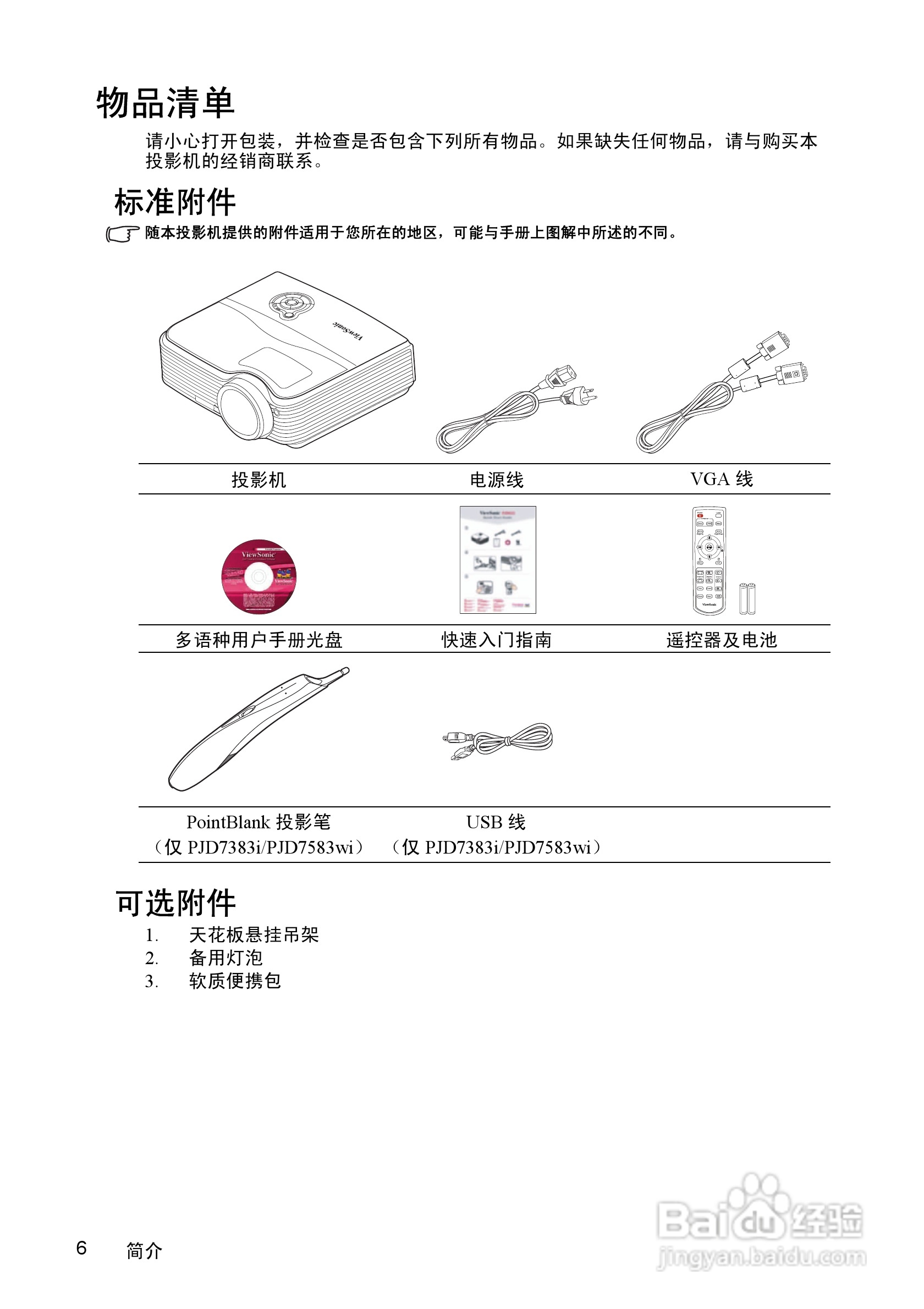 优派PJD7383投影机使用说明书:[1]